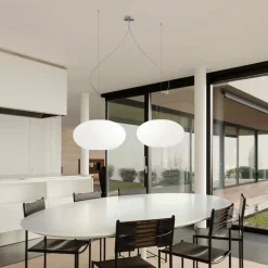 Design-hanglamp AIH, 28 cm, wit mat