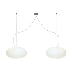 Design-hanglamp AIH, 28 cm, wit mat