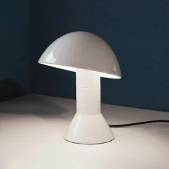 Design-tafellamp ELMETTO, wit