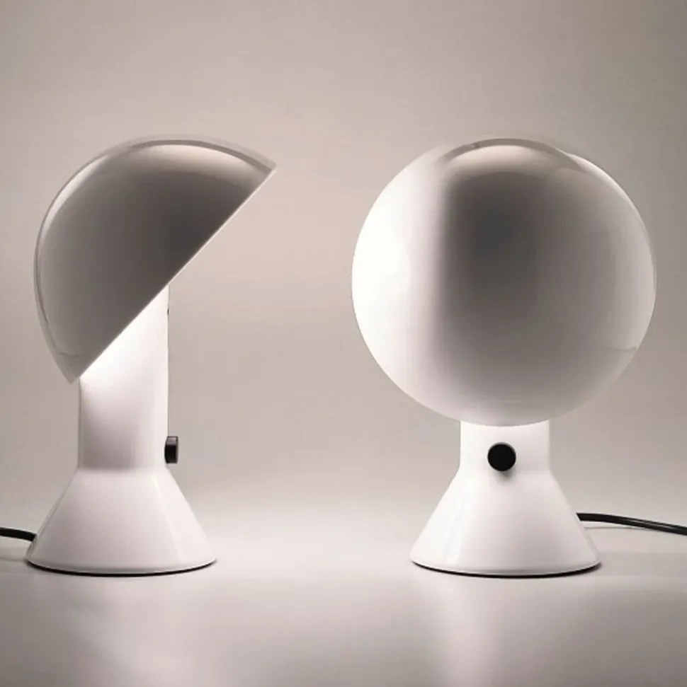 Design-tafellamp ELMETTO, wit