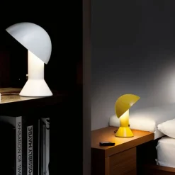 Design-tafellamp ELMETTO, wit