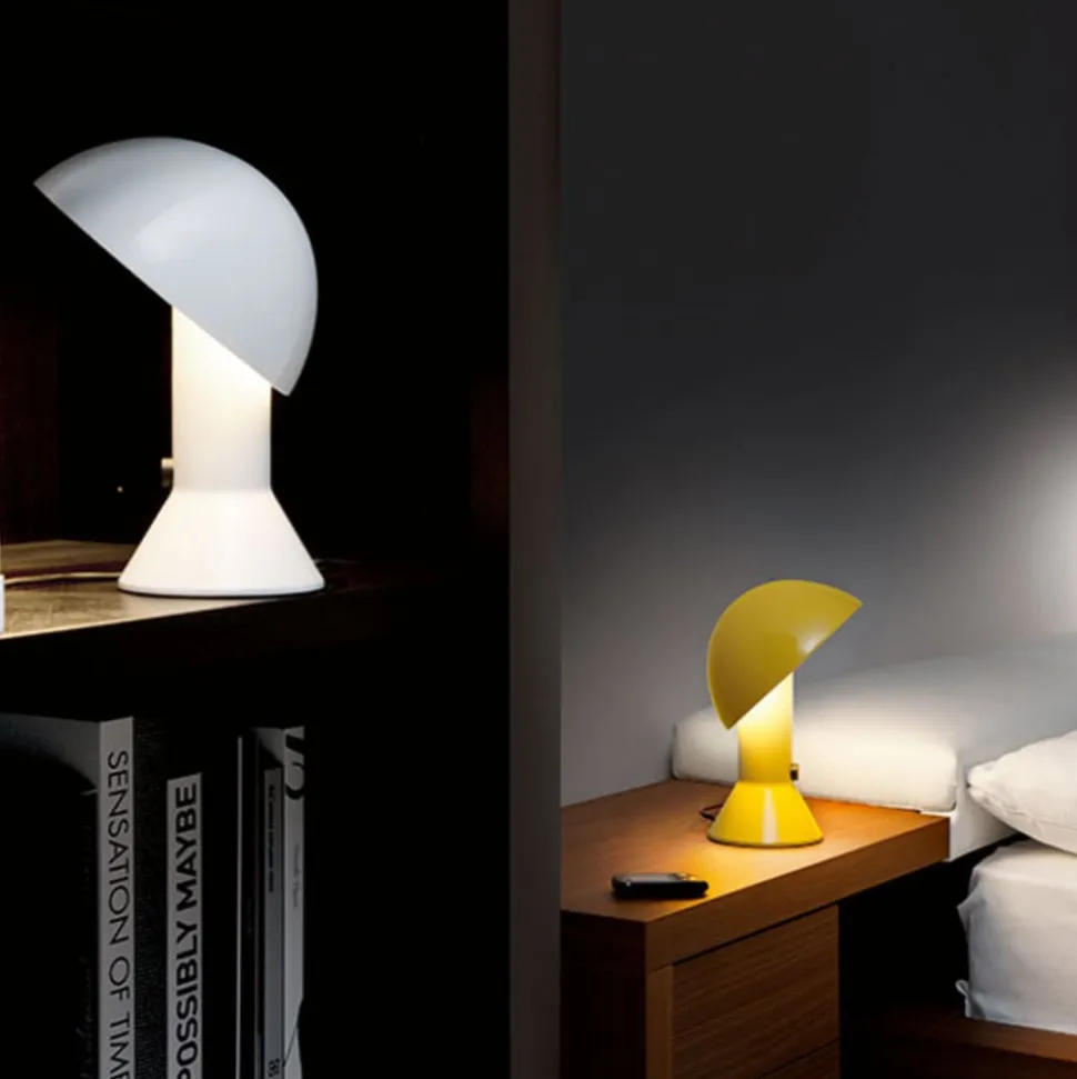 Design-tafellamp ELMETTO, wit