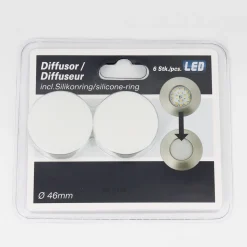 DIFFUSORAUFSATZ voor inbouwlampen Attach Plus, setE van 6