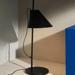 Dimbare LED tafellamp Yuh in zwart