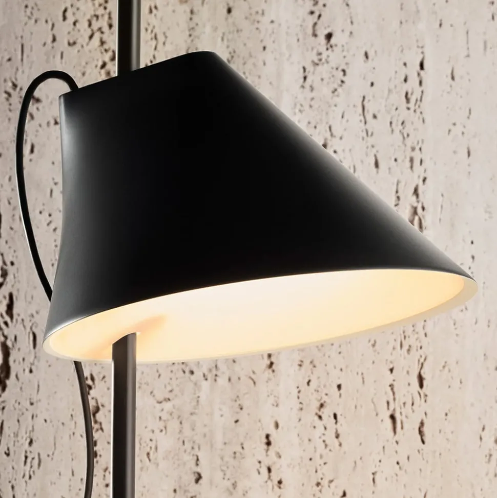 Dimbare LED tafellamp Yuh in zwart