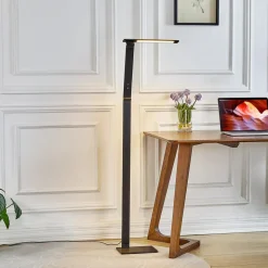 Dimbare LED vloerlamp Salome, lichtkleur variabel