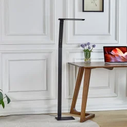 Dimbare LED vloerlamp Salome, lichtkleur variabel