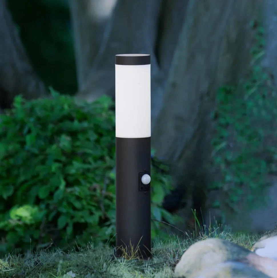 Dody Sensor sokkellamp, zwart, metaal, kunststof, E27