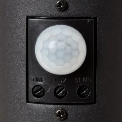 Dody Sensor sokkellamp, zwart, metaal, kunststof, E27