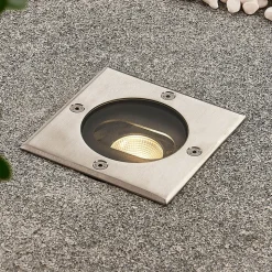 Doris - Grondspot inbouwlamp, hoekige vorm