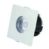 DOTLUX MULTIsun LED inbouwlamp hoekig, aluminium