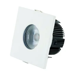 DOTLUX MULTIsun LED inbouwlamp, hoekig, matwit