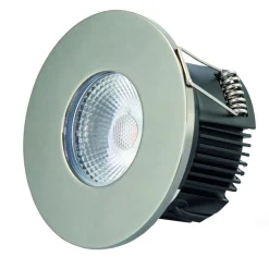 DOTLUX MULTIsun LED inbouwlamp, rond, nikkel