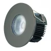 DOTLUX MULTIsun LED inbouwlamp, rond, antraciet