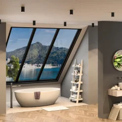 Downlight CAN, zwart, IP44, Ø 6 cm, metaal, GU10