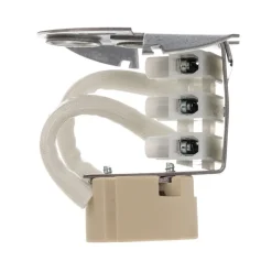 Downlight Eye S in cilindervorm, messing