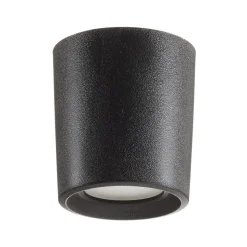 Downlight Livia 9,6 cm zwart/berijpte kunsthars GU10 CCT