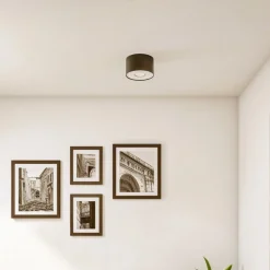 Downlight Point S, zwart/wit/zwart