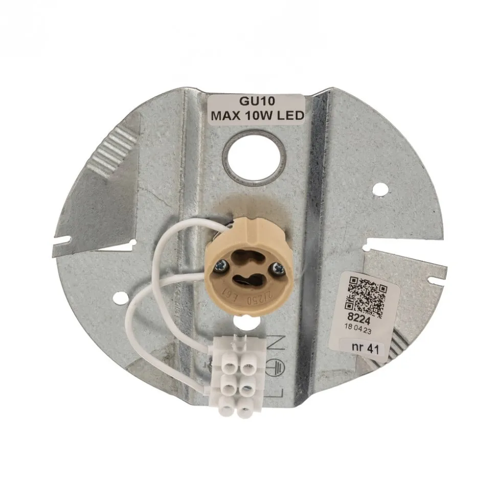 Downlight Point Tone, zwart/goud