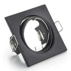 Draaibare downlight Jura in zwart