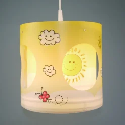 Draaiende hanglamp Sunny voor kinderkamer