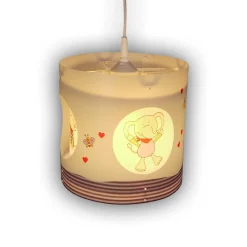 Draaiende kinderkamer hanglamp Lolo Lombardo