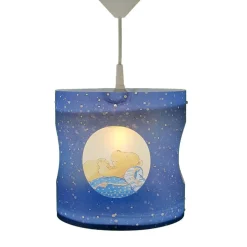 Draai-hanglamp Bärchen, blauw