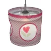 Draai-hanglamp Lief for Girls in roze