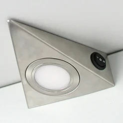 Driehoekige LED meubelverlichting CS, set van 3