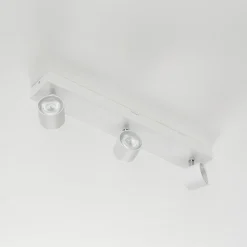 Drievoudige LED spot Ster, warmglow, wit