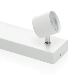 Drievoudige LED spot Ster, warmglow, wit