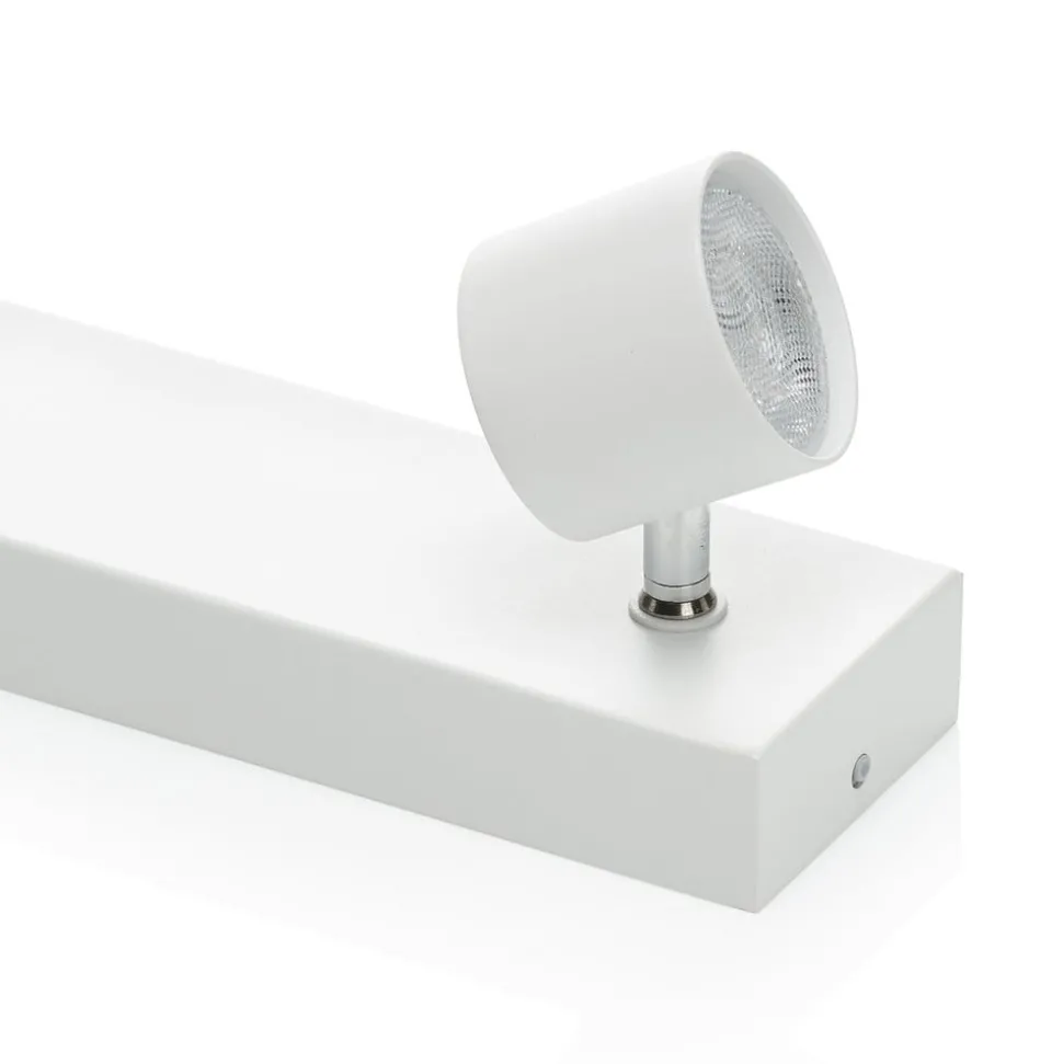 Drievoudige LED spot Ster, warmglow, wit