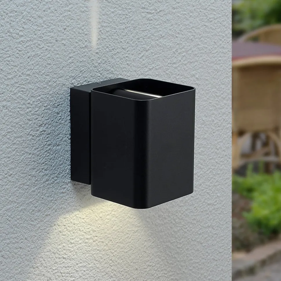 Dubbel stralende LED-buitenwandlamp Nikolas