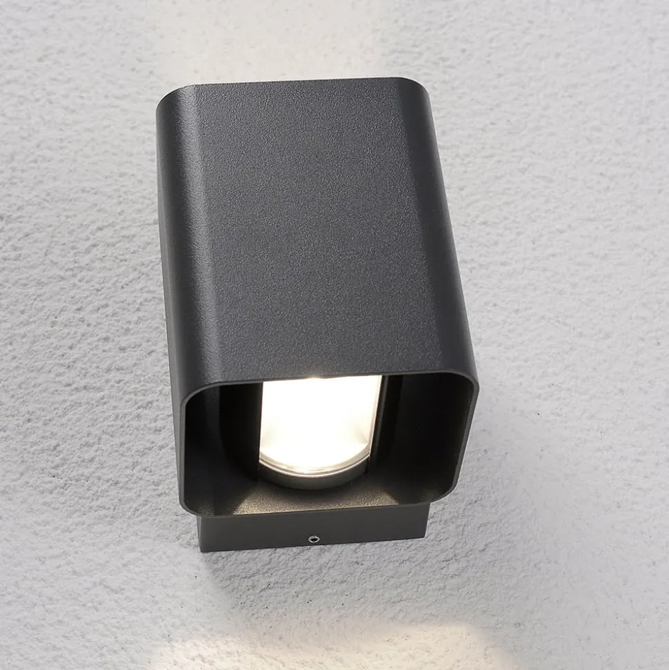 Dubbel stralende LED-buitenwandlamp Nikolas