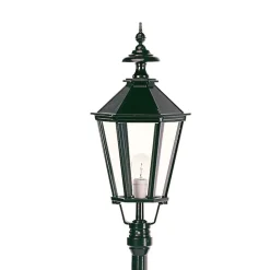 Dublin lantaarnpaal van gegoten aluminium, zwart
