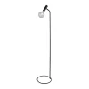Dulwich vloerlamp, dimbaar, zwart, metaal, 152 cm, E27