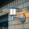 Dyberg Larsen buitenwandlamp Randers, gegalvaniseerd, Ø 25 cm