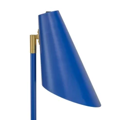 Dyberg Larsen Cale vloerlamp, donkerblauw