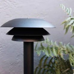 DYBERG LARSEN DL20 Outdoor meerpaal zwart Ø 20cm