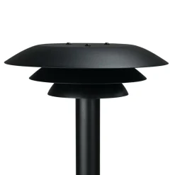 DYBERG LARSEN DL25 Outdoor meerpaal zwart Ø 25cm
