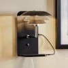 Dyberg Larsen DL20 USB Shelf wandlamp, zwart
