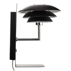 Dyberg Larsen DL20 USB Shelf wandlamp, zwart