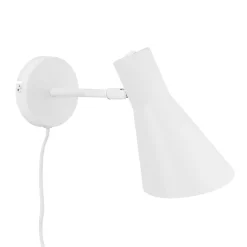 Dyberg Larsen DL12 wandlamp, wit