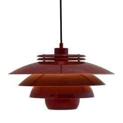 Dyberg Larsen Ejka hanglamp van metaal donkerrood