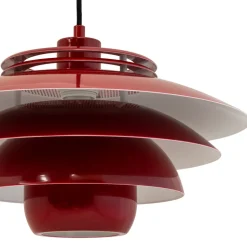 Dyberg Larsen Ejka hanglamp van metaal donkerrood