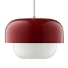 Dyberg Larsen Haipot hanglamp, donkerrood