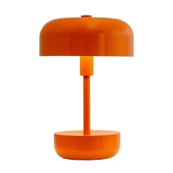 DYBERG LARSEN Haipot LED tafellamp batterij oranje