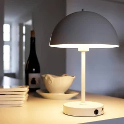 Dyberg Larsen LED tafellamp Stockholm, wit