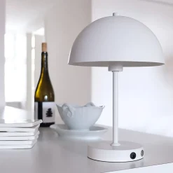 Dyberg Larsen LED tafellamp Stockholm, wit