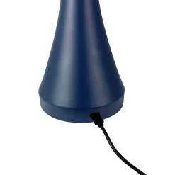 Dyberg Larsen LED tafellamp Vienna, blauw, hoogte 28 cm